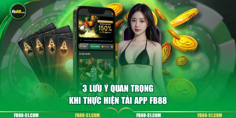 3 lưu ý quan trọng khi thực hiện tải app FB88
